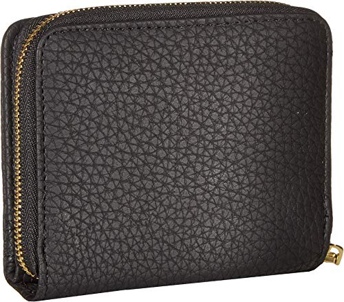 Steve Madden French Zip Around Wallet Black One Size #TOP1