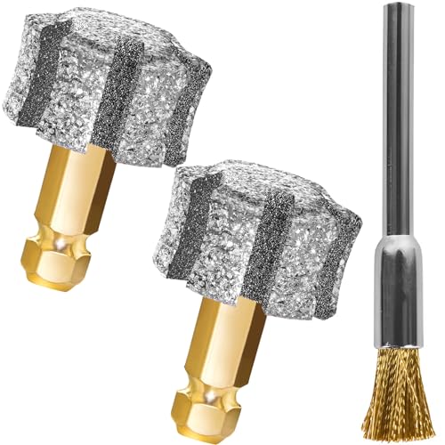 Fastercoolingdognailgrinderwheelsawtoothheadanticloggingdiamondpetnailgrindingbitwithsteelbrushcompatiblewithcasfuymanybrandsforsmallmediumlargeanxiousdogs2pcs60  Cucciolini Doodles   cucciolini doodles