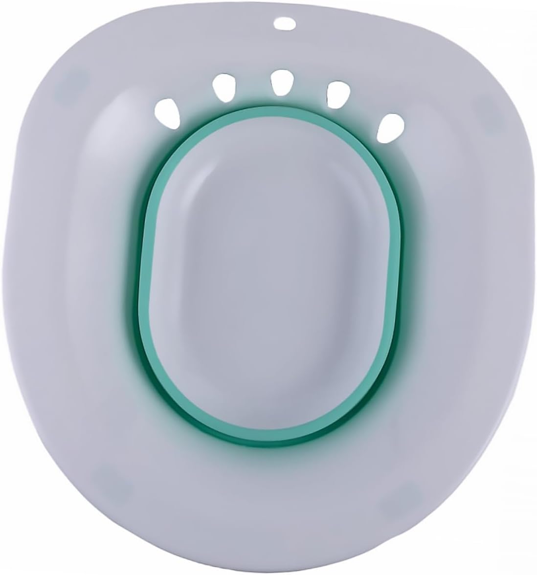 1pc Portable Folding Bidet for Women Sitz Bath Basin for Postpartum Care Maternal Space-Saving Design Suitable for Standard Toilets Green