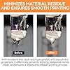 3D Printer Nozzle Protection Coating, 3D Printer Nozzle Cleaner High Temperature, Non-Stick Layer Avoid Nozzle Buildup for Most Printers, 10ML #2