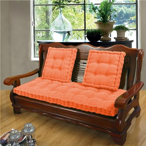 Coussin de banc intérieur extérieur gris antracite pour salon de jardin - 6