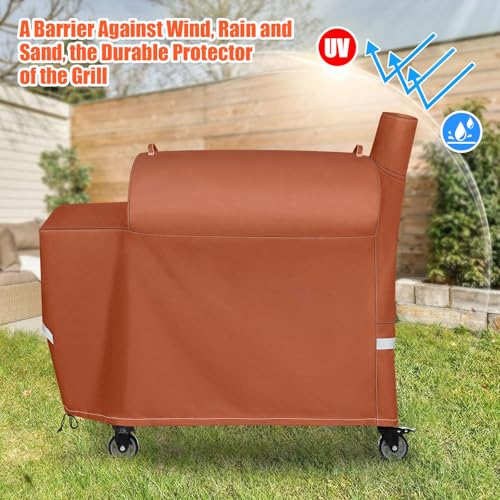 Image of QuliMetal Grill Cover for recteq Flagship 1100 /1250 /700 /680 Grills
