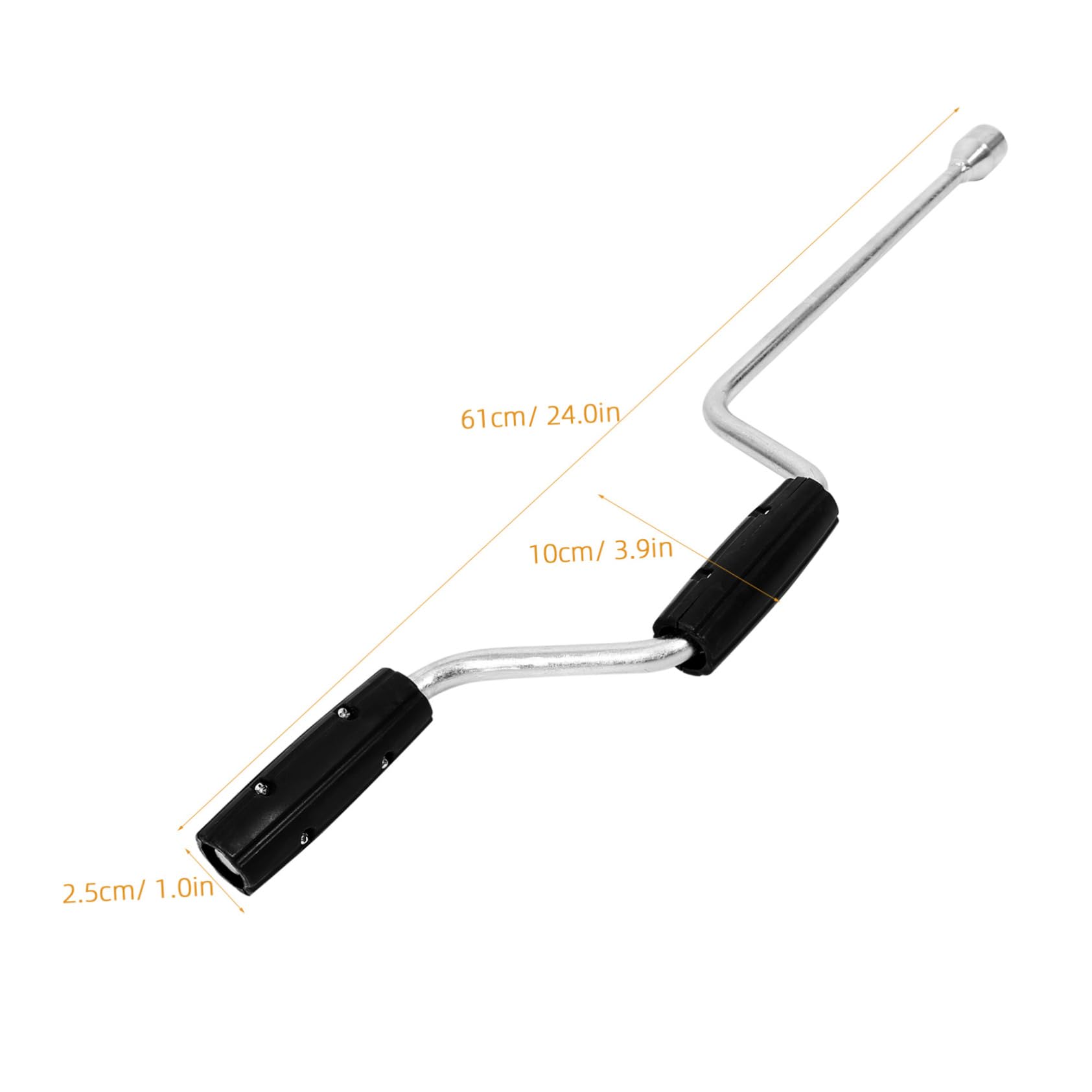 KICHOUSE Trailer Jack Crank Handle Automotive Jack Accessories Tire Lifting Tool Iron Replacement Jack Handle