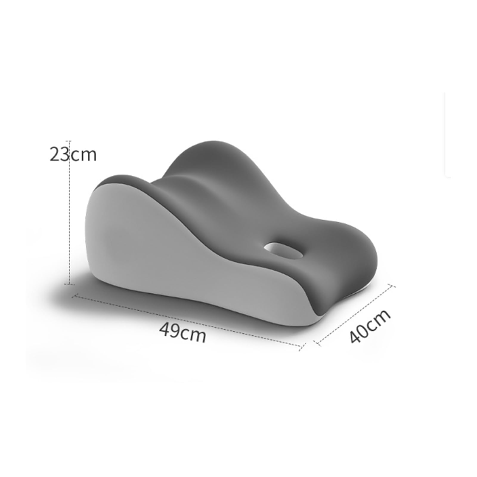 Oreiller Liebora, Butt Cushion for Couples,Pillowcase Wedge Pillow Memory Foam,Provides Intimate Support,Fast Rebound After Impact,Suitable for Home Use,Neck Waist Relief Ideal for Sitting and Lying
