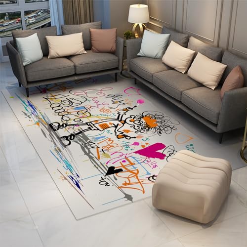 Tapis chambre enfant lavable et antidérapant contre les taches
