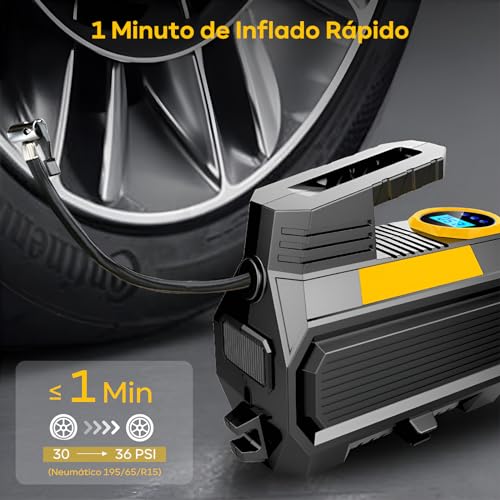 Herramientas Automotrices, Tools mini compresor aire auto Marca ECYWE (2)