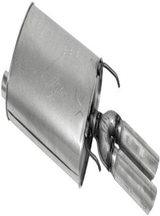 Walker Quiet-Flow SS 21341 Direct Fit Exhaust Muffler 2" Inlet (ID) 2.25" Outlet (OD) for Ford Crown Victoria