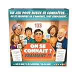 GAMOBI on SE CONNAÎT Vraiment ? – Jeu de Cartes drôle et Original pour soirées, Amis, Famille ou collègues – Jeu de société d’Ambiance idéal comme Cadeau pour Les Vacances 2 à 8 Joueurs