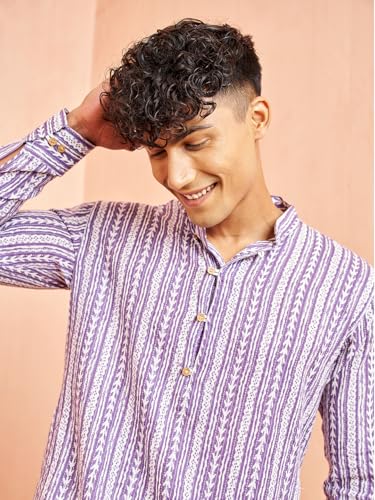 Image of Vastramay Men's Cotton Kurta