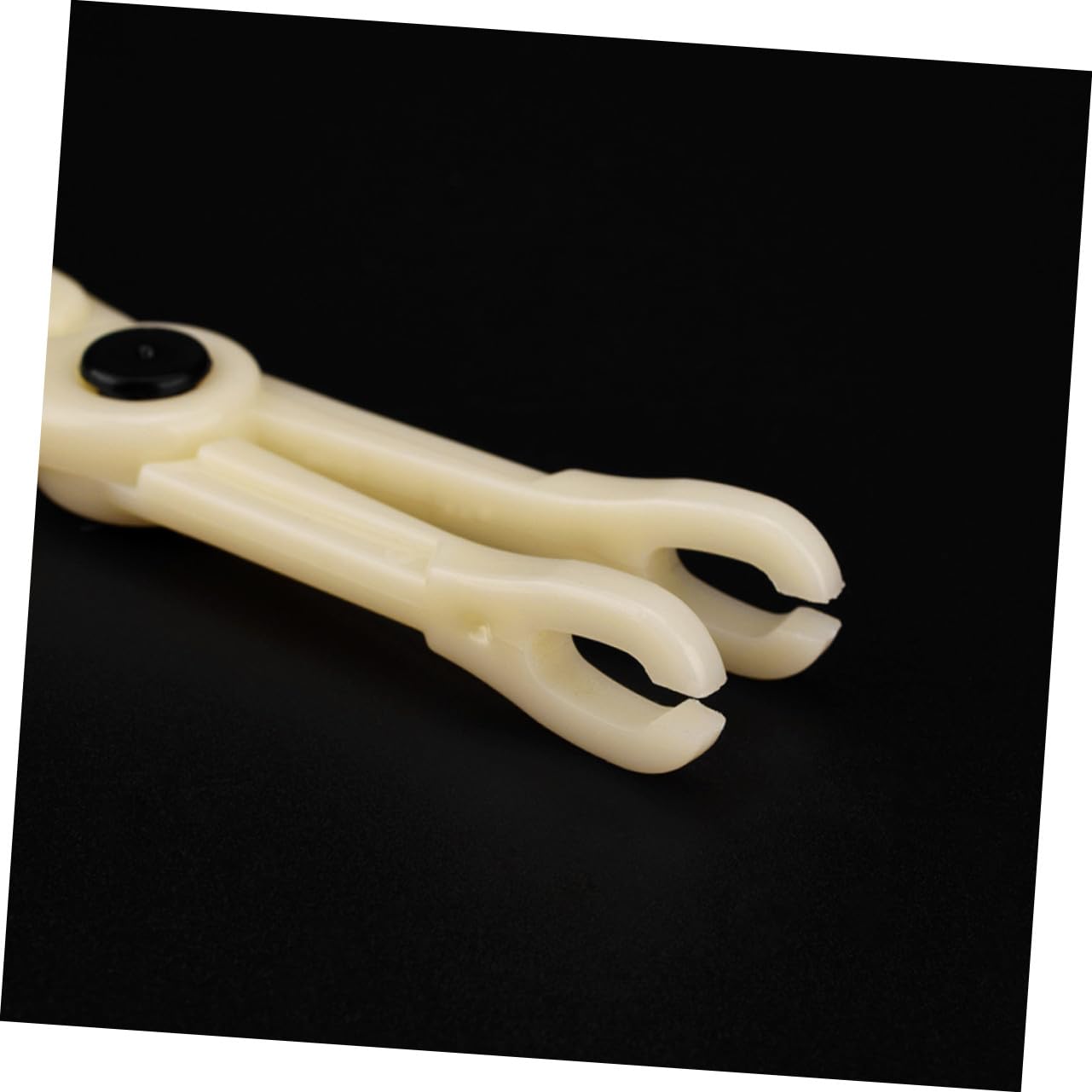 VALICLUD 5 piezas pinzas redondas desechables esterilizadas piercing forceps para labios nariz ombligo cejas
