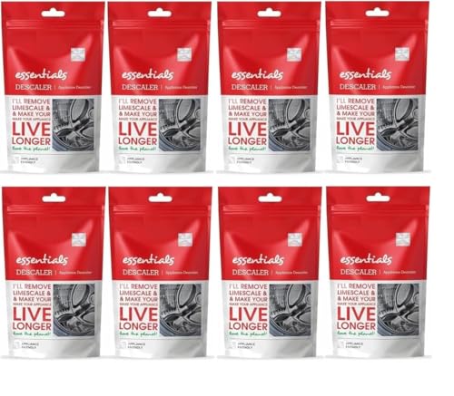 Descale Compatiable For IFB & LG Washing Machine Front Load and Top Load, Cleaning Powder, Descaling Powder, Drum Cleaner 100G (Pack of 08) STYLE_08