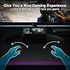 HONCAM Gaming Mouse Grip for Switch 2 Joycons, Switch2 Accessories for NS2 Controllers with Smooth PTFE Glide Pads, Portable Mouse Grip for Joy Con, Black, 2 Pack