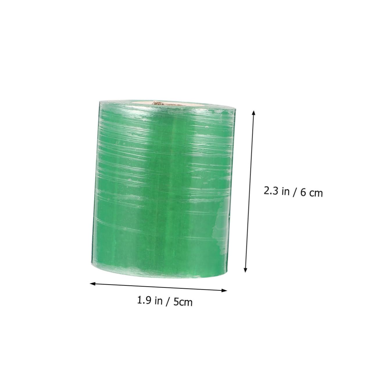 Happyyami 4 Rollen 3cm PVC Veredelungsband Selbstklebend Grün für Pflanzen