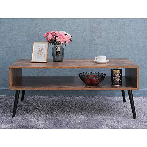 Coffee Table & Tv Stand Bundle, Tv Console Table With 2 Storage Cabinets, Cocktail Table/Sofa Table/Office Table With Storage Shelf For Living Room #TOP4