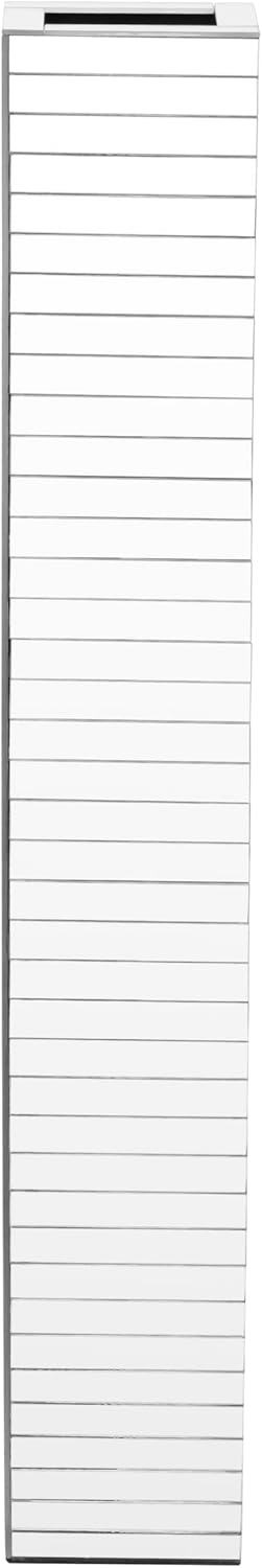 SHYFOY 36" Tall Crushed Diamond Floor Vase Silver Mirrored Tall Vases for Floor Large Crystal Decorative Glass Standing Vase Luxury for Home Decor Living Room Office Bedroom Kitchen - Image 7