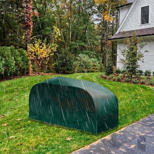 Funda de cortacésped resistente al viento y nieve para tractor 5