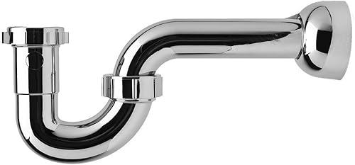 Miniatura 7 de PF WaterWorks DecoTRAP - Trampa decorativa de ABS (cocinabaño) con cubierta adaptadora de pared a juego, universal (1-12 pulgadas o 1-14 pulgadas x