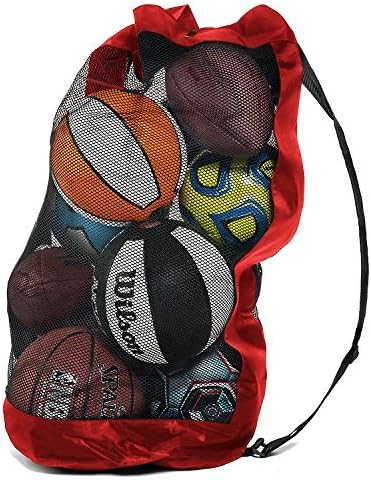 Unlimited Potential Mesh Equipment Bag - Adjustable, Sliding Drawstring Cord Closure. Perfect mesh Bag for Parent or Coach, Making it Easy to Transport and Keeping Your Sporting Gear Organized