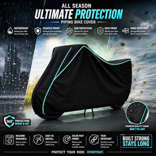 Image of My NEW Covers 100% Water Resistance Activa 6G Scooty Cover | Taffeta Body Cover for Rain & Sun | UV Protection, Dustproof, Scratch Resistant, Windproof, Heat Resistant, Vehicle Specific Fit
