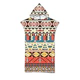 CADEAU PARFAIT: Un cadeau extrêmement pratique est garanti pour apporter de la joie. SERVIETTE DURABLE: Le style poncho avec bras ouverts permet un mouvement maximal et garantit des années d'utilisation.