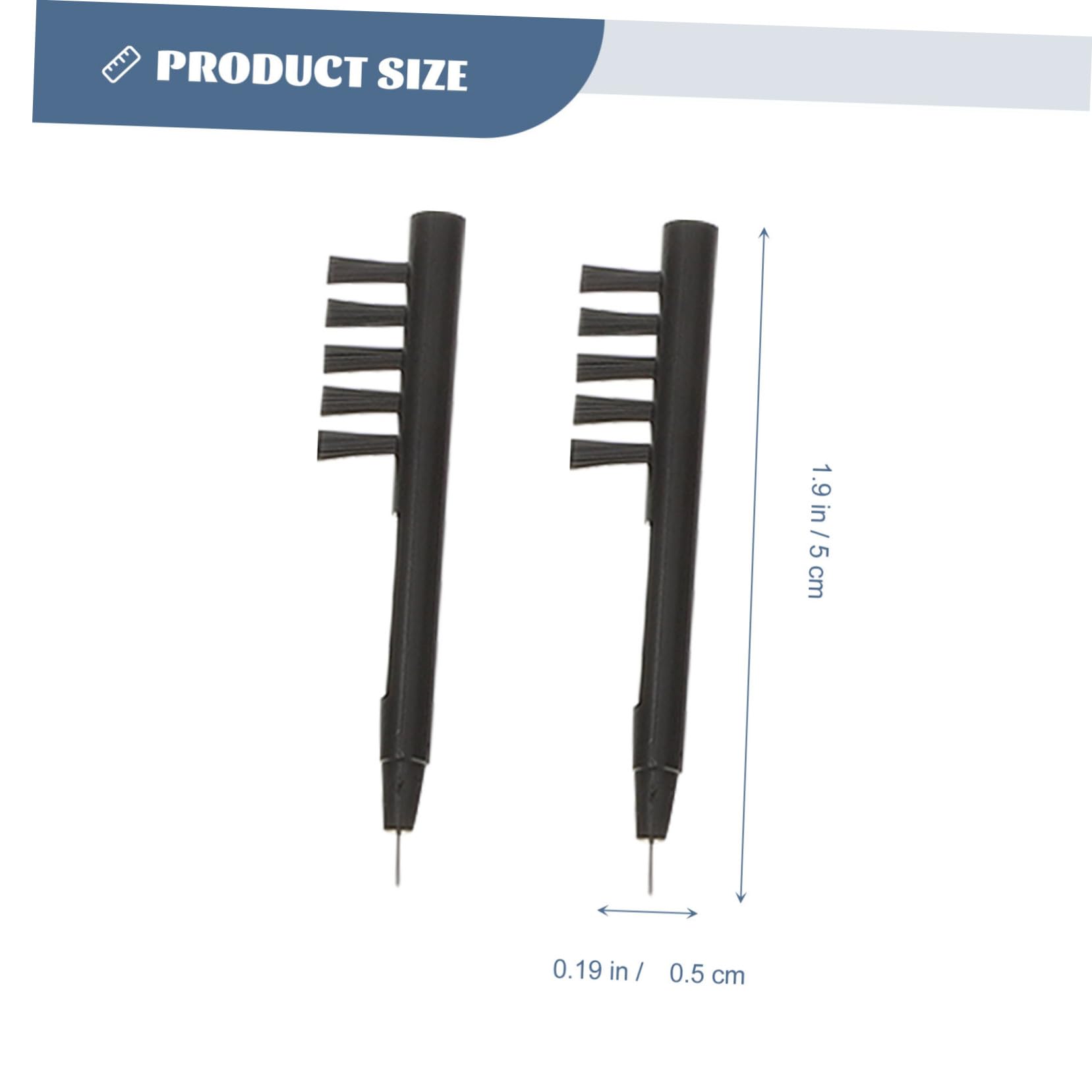 FOMIYES Brush Set 9 Pcs Cleaning Tools Abs Fabric Gentle on Battery Removal Tool Included Random