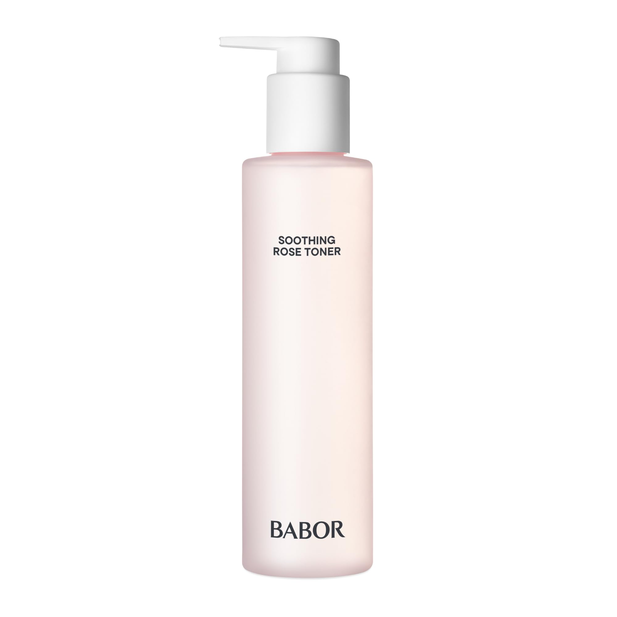 BABOR Cleansing Soothing Rose Toner für jede Haut, Gesichtswasser zur täglichen Gesichtsreinigung, Mit Rosenduft, Ohne Alkohol, Vegane Formel, Rose Toning Essence, 1 x 200 ml