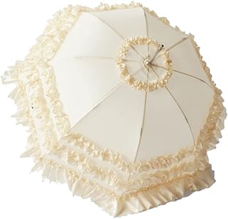 レース 日傘 レディース 軽量 フリル クラロリ クラシック 長傘 ロリ