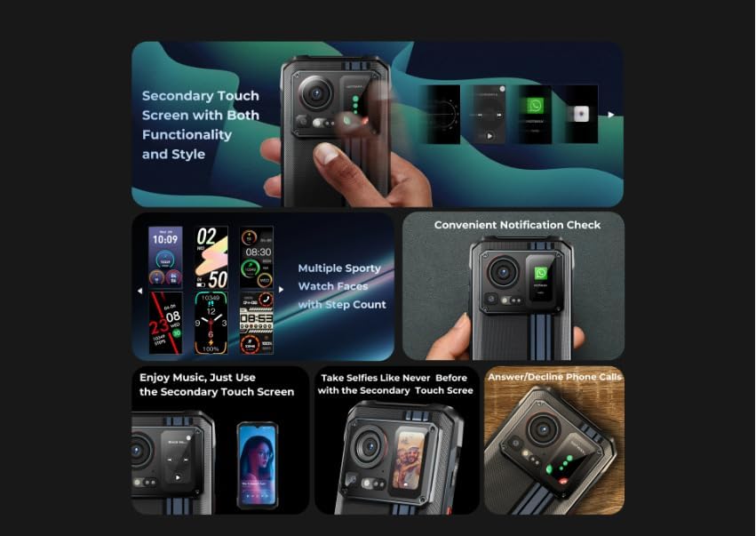 جوال سايبر 15 متين G99 اصدار عالمي 200MP 24 GB RAM + ذاكرة روم 256GB 6.6 انش FHD+ 2K بطارية 6280mAh - 24GB RAM - 2K 2026 - view 5