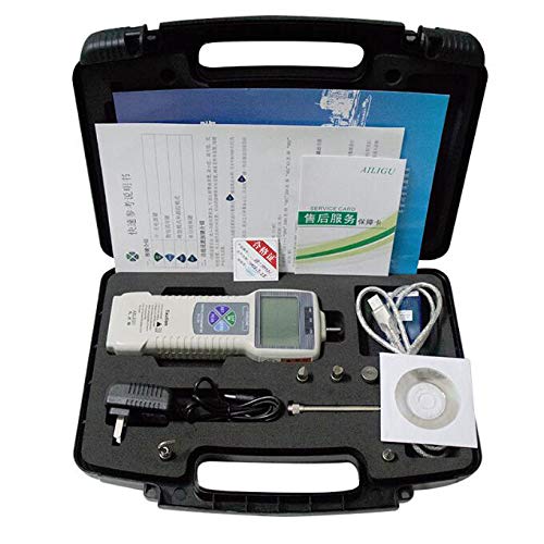 Ailigu ZP Series Digital Push Pull Gauge Force Gauge Dynamometer Tester Meter Kgf/N/Lbf,Unit Conversion (ZP-1000N)