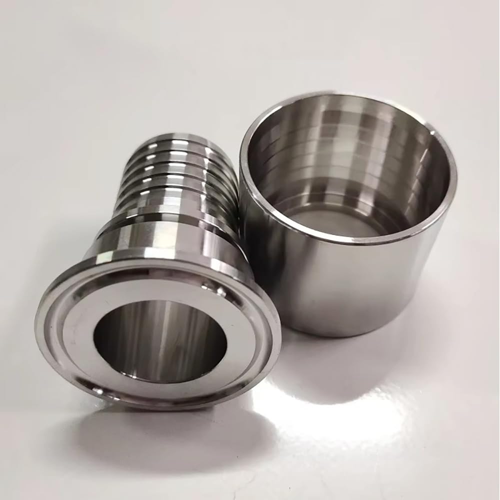 1 Uds. Junta A Presión De Triple Abrazadera De Acero Inoxidable 304, Conexión De Lengüeta for Manguera for Tubos Homebrew De 32mm De Diámetro Interior(32mm-K64mm-41 * 67mm)