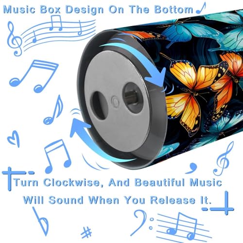 Boîte à musique en métal pour organiser un bureau encombré - 3