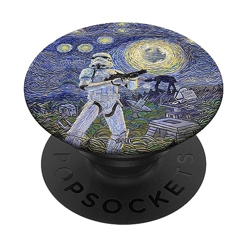 Star Wars Starry Night Stormtrooper PopSockets Adhesive PopGrip