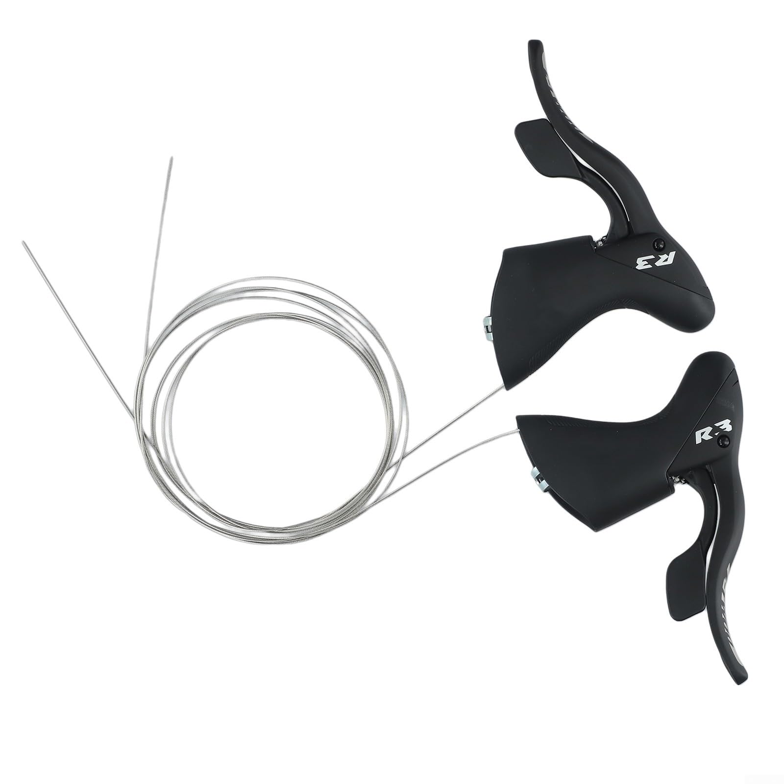 Leva del cambio per bicicletta da strada, 2X7/8/9/10/11 velocità per deragliatore Shimano, costruzione in lega di alluminio (R5)