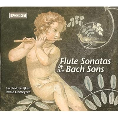 Flute Sonatas by the Bach Sons