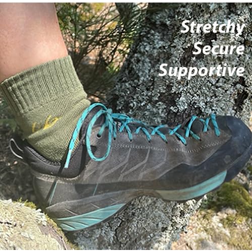 Leafy Boo Bamboo Hiking Socks For Women, Moisture Wicking, Odor Free, Outdoor, Sports (Plain/Black Stripe) Size 5-10 #TOP4