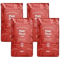 by Amazon Plain Flour, 1.5kg (Pack of 4)