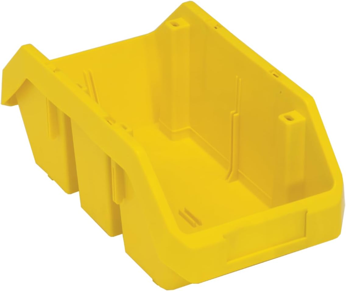 Quantum Storage Systems QP1265YL Quick Pick Bins 12-1/2-Inch by 6-5/8-Inch by 5-Inch, Yellow, 20-Pack