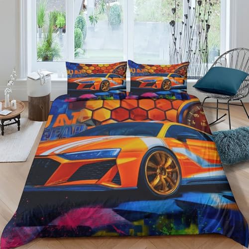 Parure de lit sport ultra douce en microfibre résistante 3D