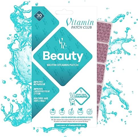 Beauty Biotin Topical Patches – Promotes Healthy