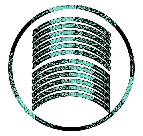 KIT COMPLETO PER 2 RUOTE: La confezione include tutto il necessario per decorare integralmente entrambe le ruote su tutti i lati. Il design è studiato per offrire una copertura simmetrica e professionale che valorizza il profilo di ogni cerchio.