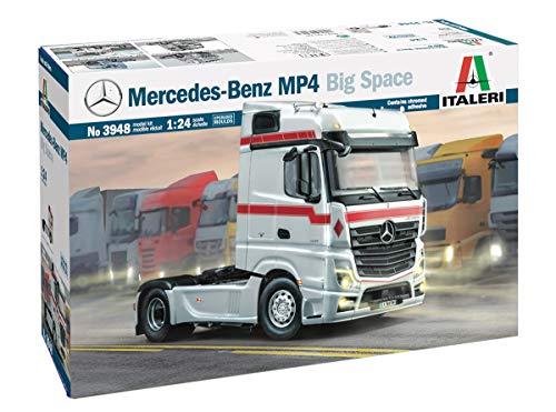 Italeri 3948S Mercedes-Benz 1:24 MP4 Big Space, Faithful Replica, Model Making, Crafts, Hobbies, Gluing, Plastic kit, Assembly