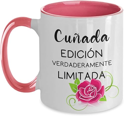 Taza de café Cuñada, Regalos para Cunada En Español, Regalos Cunada en Español, De Cumpleaños, La Cunada Mas Chingona, Cuñada