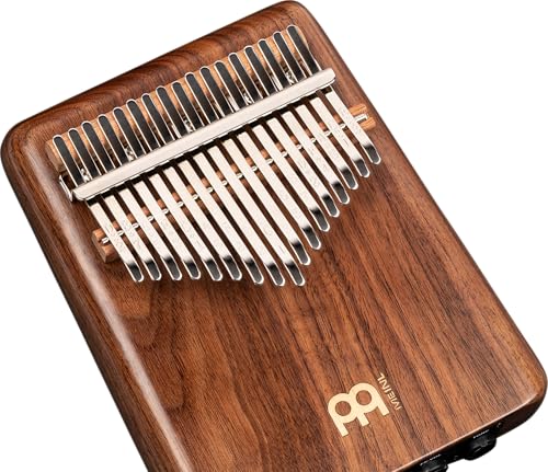 Meinl Percussion Solid Pickup Kalimba - fortepian kciuk z przetwornikiem - Tuning D B G E C A F D C E G B D F A C E - orzech włoski, naturalny (PKA17AW)