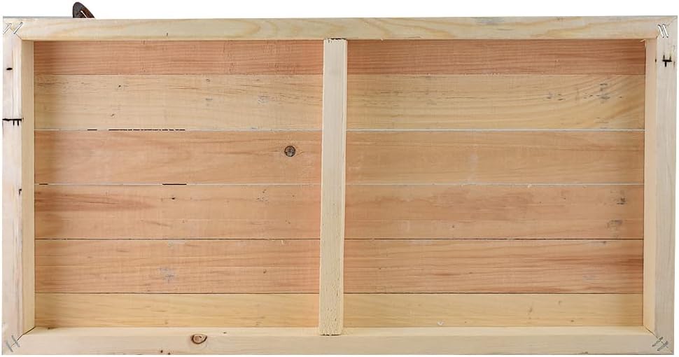 Together They Built a Life They Loved American Made Reclaimed Wood Wall Sign with Metal Bee Accent, 24-Inch
