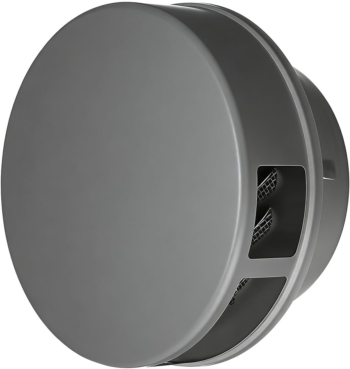 Soffit Air Vent Cover for House Ventilation 3 Inch ~ 8 304 Stainless Steel Round Vents, Louvered Grille for Bathrooms Kitchens Warehouses Attics Garages