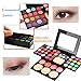 Produktbild LCLrute Beste Lidschatten Palette Nudetöne - Vegane Augenpalette - Eyeshadow Make Up Kosmetik - 39 Hochpigmentierte Warme Natürliche Farben in Matt + Schimmer - Wasserdicht