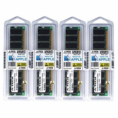 A-Tech Apple 4GB�L�b�g 4X 1GB PC3200 400MHz Power Mac G5 2004���� 2003�N��� 2005�N���� M9031LL/A A1047 M9032LL/A M9393LL/A M9455LL/A M9457