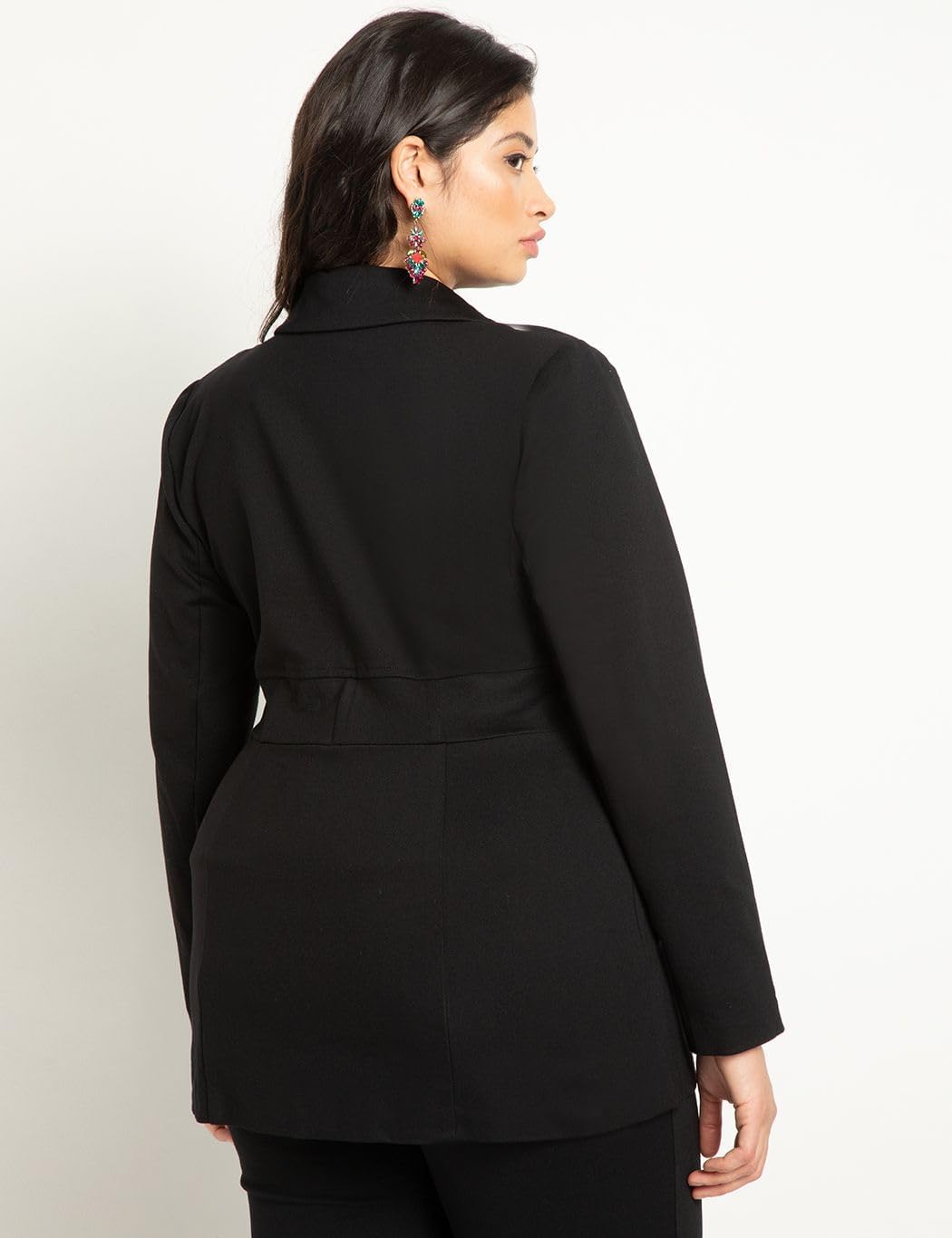 ELOQUII Women's Plus Size Corset Blazer