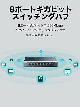 [時間限定価格]TP-Link 8-Port Gigabit Amazon | 【Amazon.co.jp限定】TP-Link 8ポート スイッチング