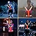 OMKHE LED Reflective Vest Running Gear, Lights Up Running Vest Rechargeable, High Visibility Reflective Running Gear for Night Walking Running Cycling Jogging